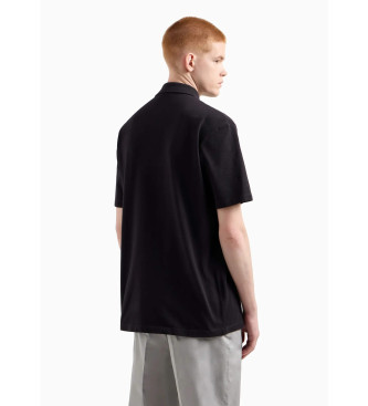 Armani Exchange Poloshirt met maritiem effect