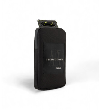 Armani Exchange Tech Handy-Halterung schwarz