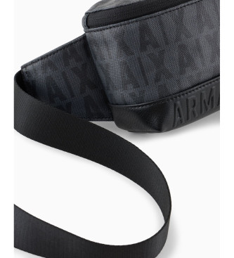 Armani Exchange Kengurujček fanny pack siv