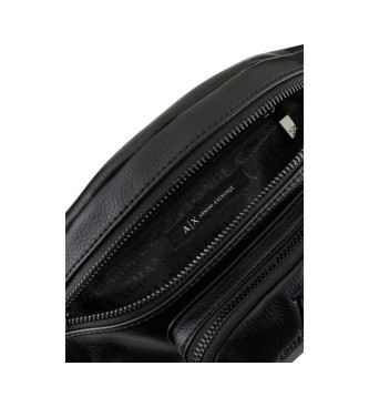 Armani Exchange Grteltasche Logo schwarz