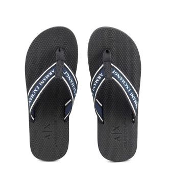 Armani Exchange Teenslippers Double navy