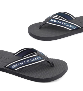 Armani Exchange Flip-flops Double navy