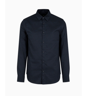 Armani Exchange Camisa informal negro