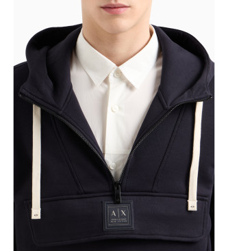 Armani Exchange Srajca z dolgimi rokavi bela