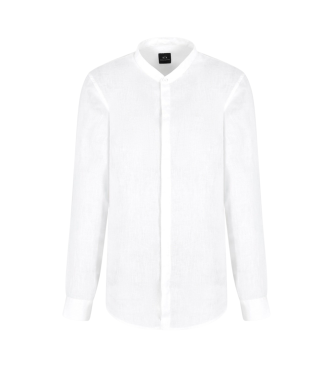 Armani Exchange Srajca z dolgimi rokavi bela
