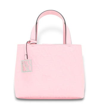 Armani Exchange Rosa Einkaufstaschen