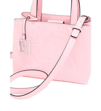 Armani Exchange Rosa Einkaufstaschen