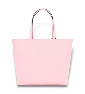 Armani Exchange Bolso tote rosa