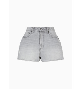 Armani Exchange Short 5 poches bleu