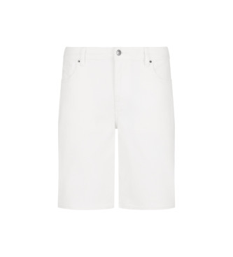 Armani Exchange Short 5 poches blanc