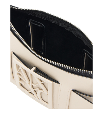 Armani Exchange Sac  bandoulire beige