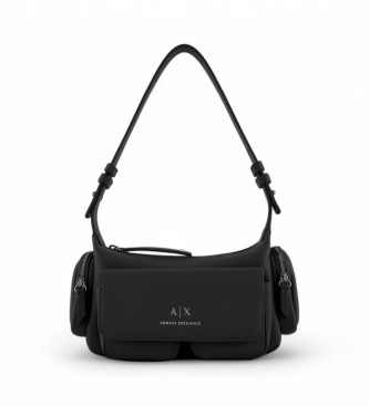 Armani Exchange Bolso bandolera negro