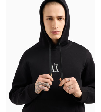 Armani Exchange Sudadera Ax negro