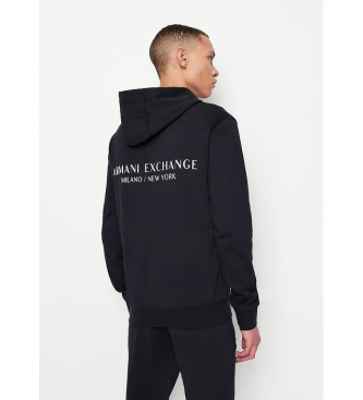 Armani Exchange Navy afslappet sweatshirt