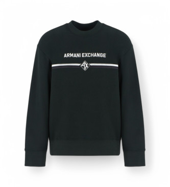 Armani Exchange Black casual sweatshirt