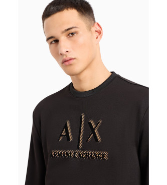 Armani Exchange Sweatshirt with black logo