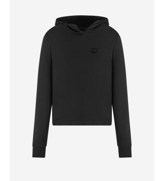 Armani Exchange Zwart katoenen sweatshirt