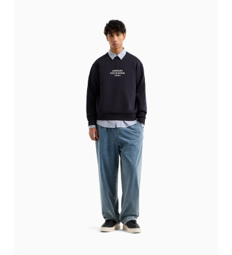 Armani Exchange Sudadera Elstica marino