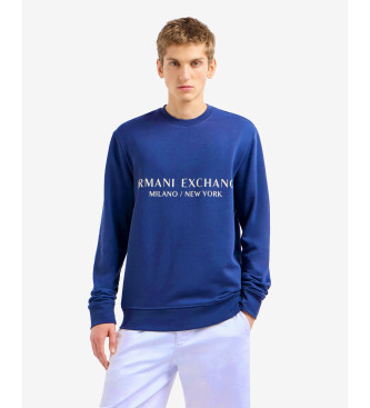 Armani Exchange Blaues Lisa-Sweatshirt