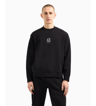 Armani Exchange Sudadera Lisa negro