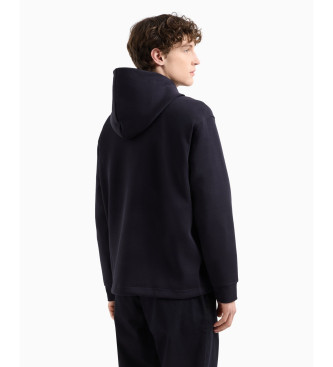 Armani Exchange Sudadera Media Cremallera marino