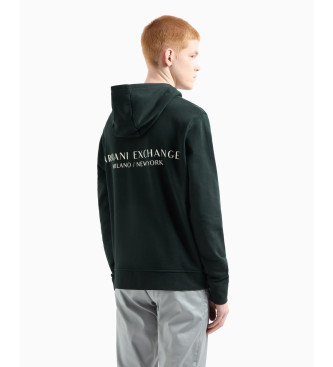 Armani Exchange Sweat en ponge vert