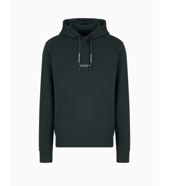 Armani Exchange Frottee-Sweatshirt grn