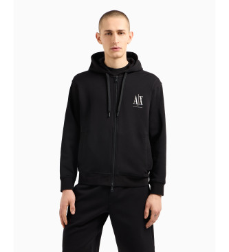 Armani Exchange Svart casual sweatshirt