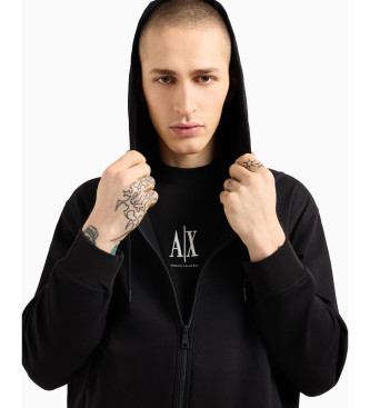 Armani Exchange Sudadera casual negro