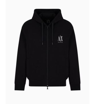 Armani Exchange Svart casual sweatshirt