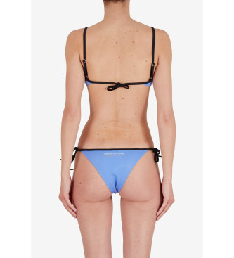 Armani Exchange Reggiseno bikini colore blu