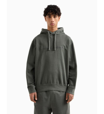 Armani Exchange Sudadera con capucha negro