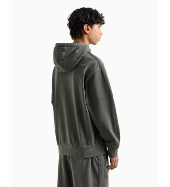 Armani Exchange Sudadera con capucha negro