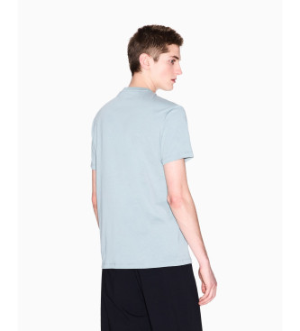 Armani Exchange T-shirt blu vestibilit regolare