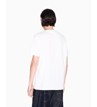 Armani Exchange Camiseta de manga corta blanco