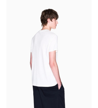 Armani Exchange Camiseta de manga corta blanco