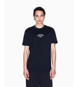 Armani Exchange Kortrmet T-shirt sort