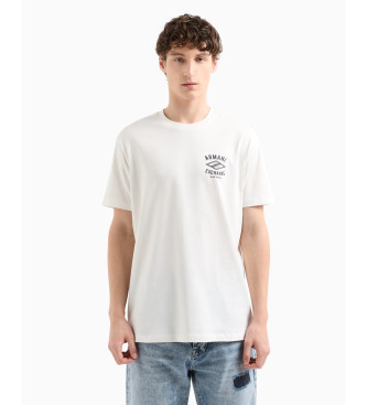 Armani Exchange Camiseta corte regular blanco