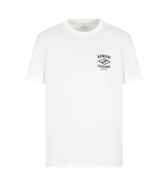Armani Exchange Camiseta corte regular blanco