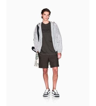 Armani Exchange T-shirt med rund hals, sort