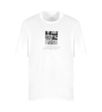 Armani Exchange Camiseta de manga corta blanco