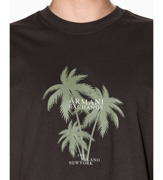 Armani Exchange T-shirt regular plus fit sort