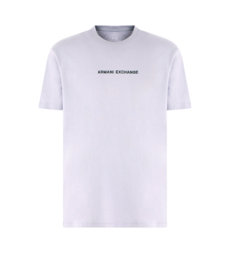 Armani Exchange Kortrmet T-shirt hvid