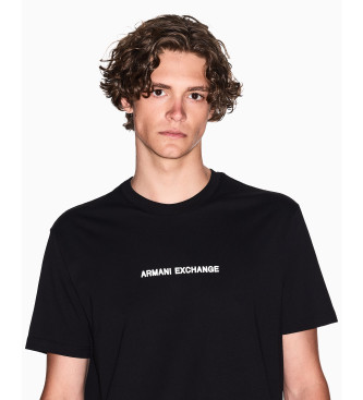 Armani Exchange Kortrmet T-shirt sort
