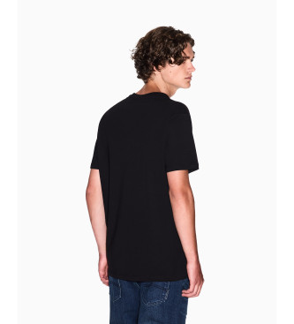 Armani Exchange Kortrmet T-shirt sort