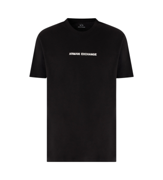 Armani Exchange Kortrmet T-shirt sort