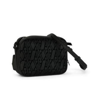 Armani Exchange Borsa nera per fotocamera