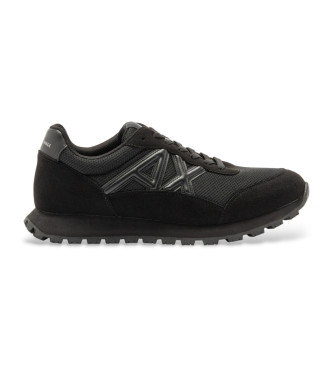 Armani Exchange Trainers with contrasting black logo