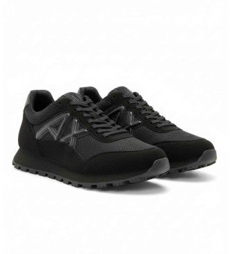 Armani Exchange Trainers with contrasting black logo
