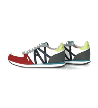 Armani Exchange Sneakers in camoscio ecologico multicolore